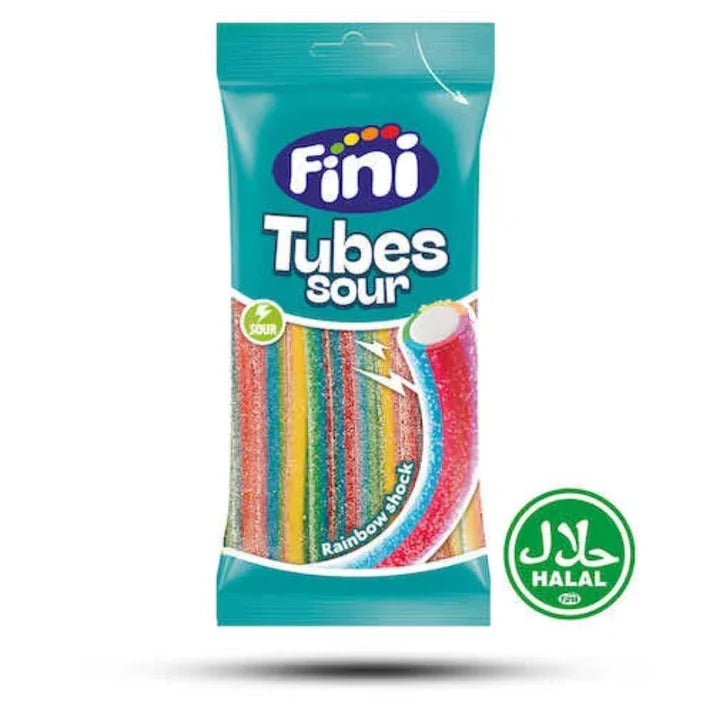 Fini Tubes Sour Rainbow Halal 75g