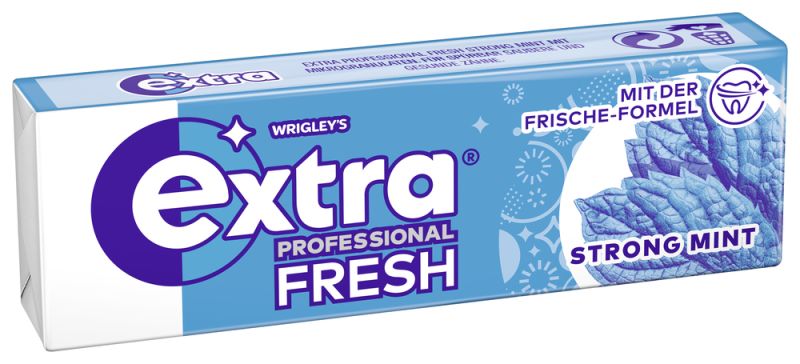 Wr Extra Prof. Paquet individuel de 10 Menthe fraîche et forte