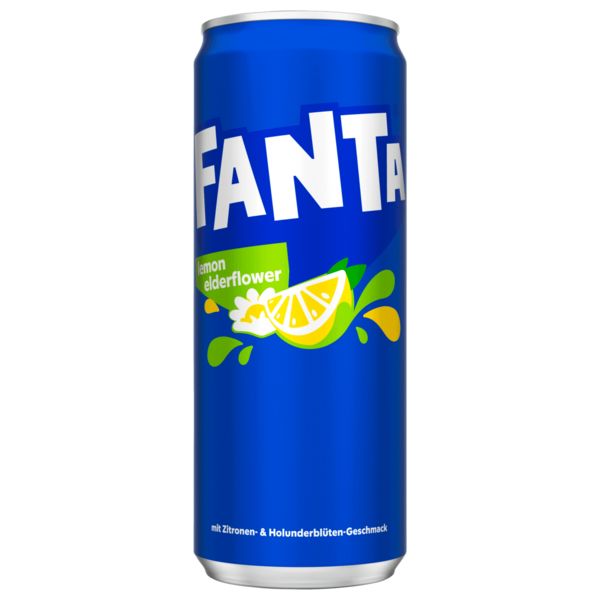 Fanta fleur de sureau canette de 0,33 l