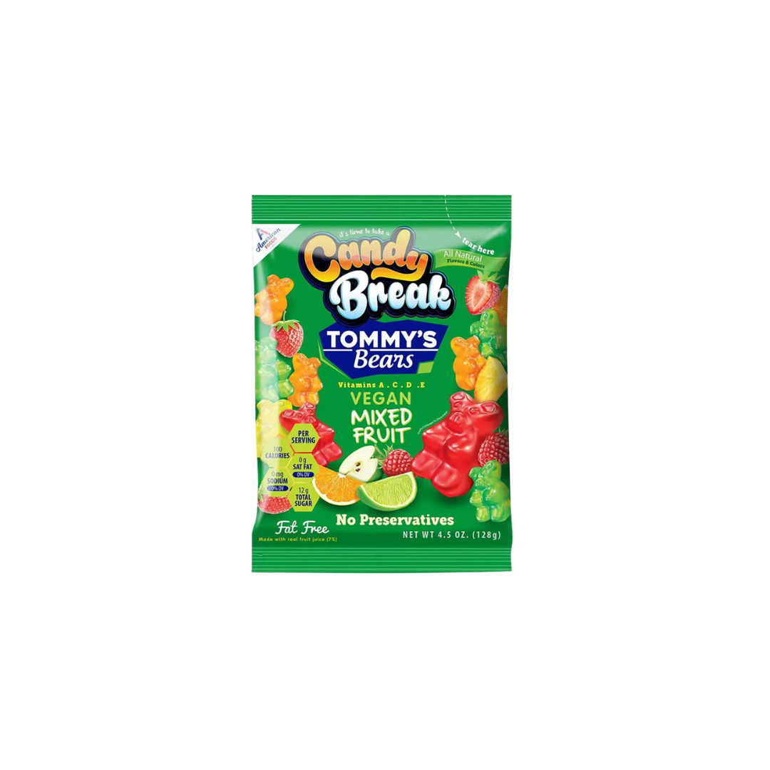 Oursons Tommy's Fruits Mixtes 128g