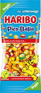 Haribo 65g Mini Pico Balla Végétalien