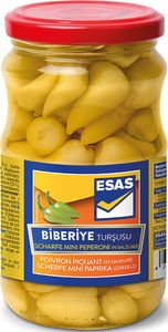 ESAS scharfe Mini-Peperon in Salzlake 370ml