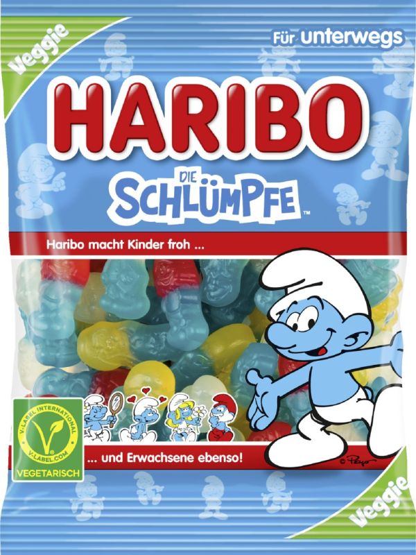 Haribo 100g Smurfs Veggie