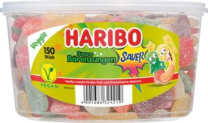 Haribo RD Saure Bärenzungen 150er Vegan
