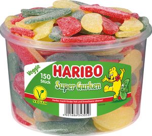 Haribo RD Super Concombres 150s Vegan