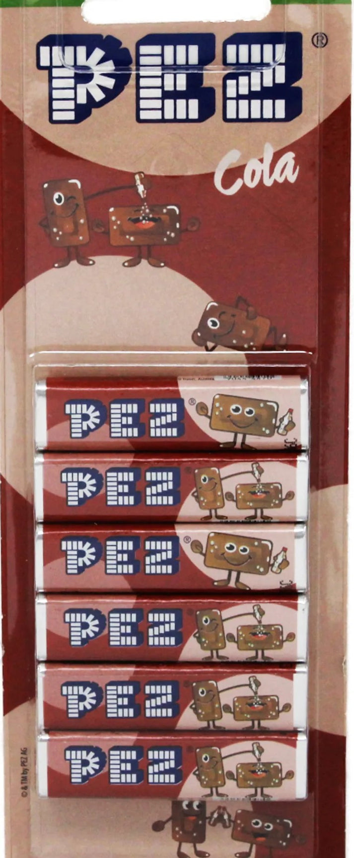 Pez 6'er Pack - Cola 51g