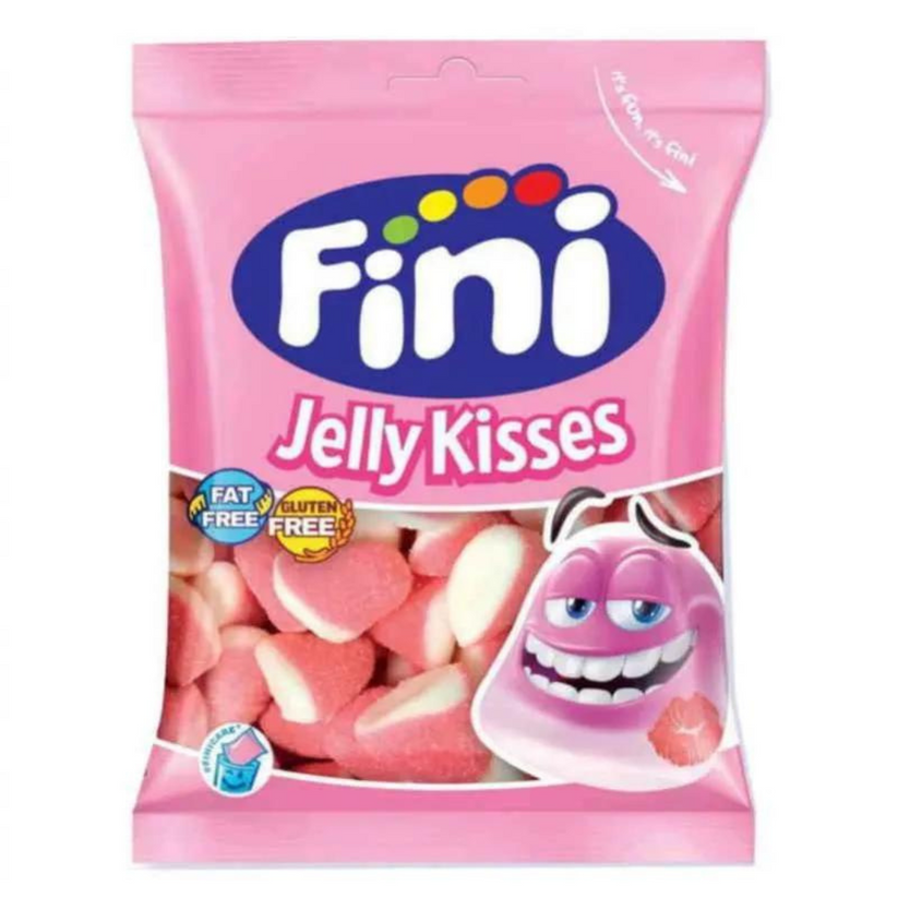 Fini Jelly Strawberry Kisses 75g