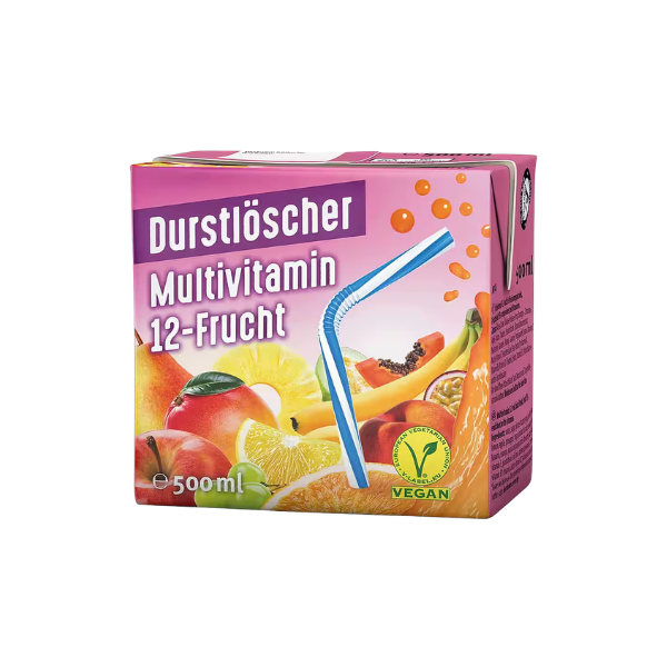 Durstlöscher Saft Multivitamin 12-Frucht 0,5L