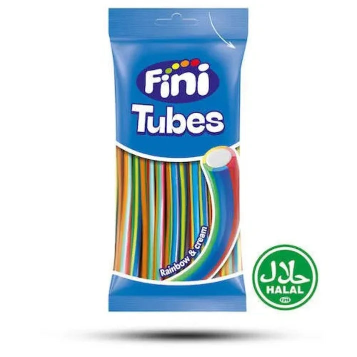Fini Tubes Rainbow & Cream Halal 75g