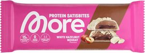 More Satisbite Bar White Hazelnut Nougat 50g