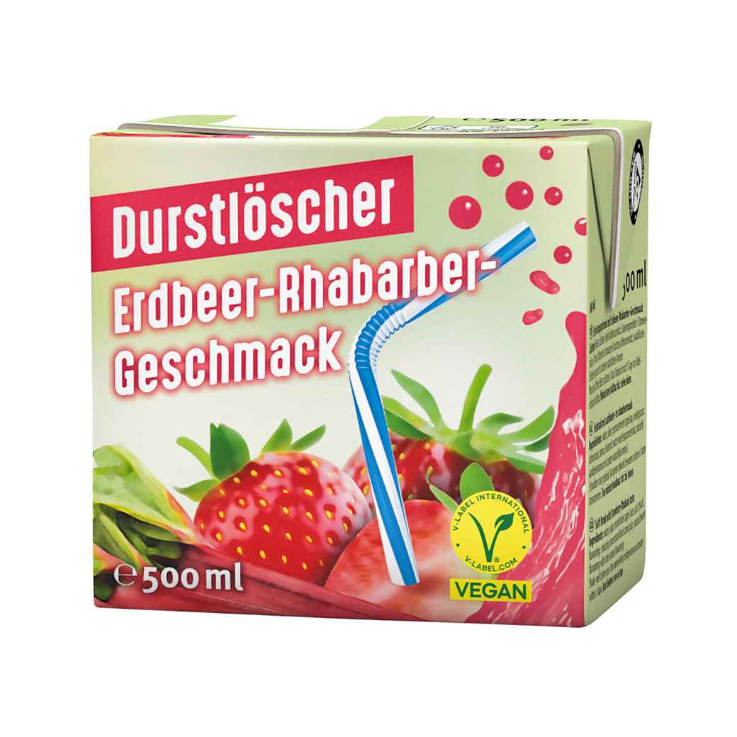 Durstl. Erdbeer- Rhabarber Tetra 0,5l