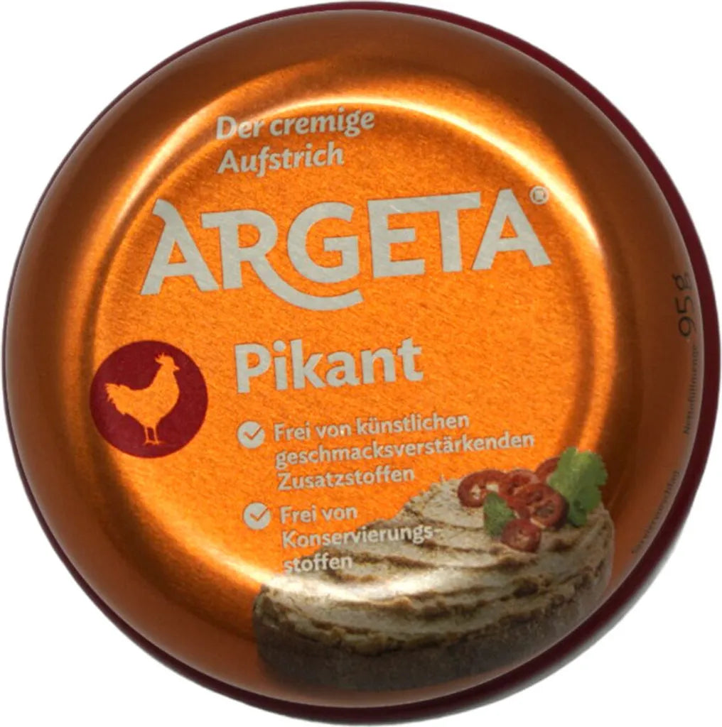 Argeta aufstrich Huhn Pikant 95g