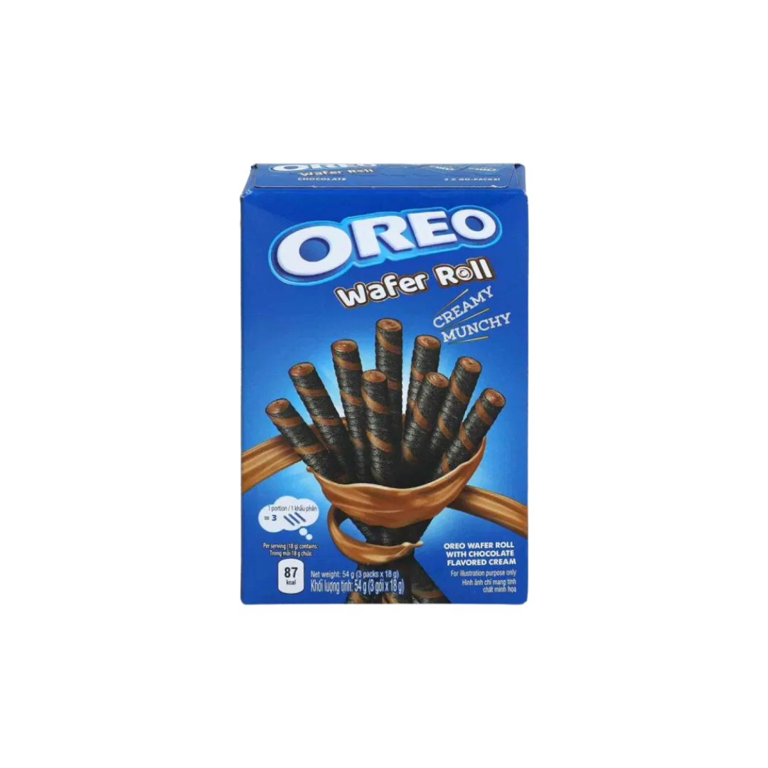 Rouleau de gaufrette Oreo au chocolat 54 g