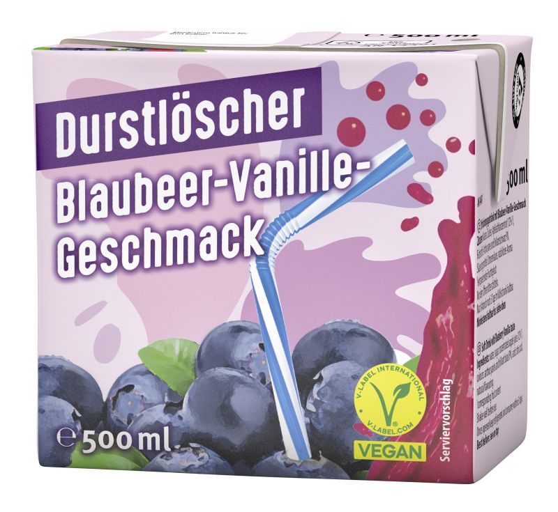 Durstl.Blaubeer-Vanille 0,5l