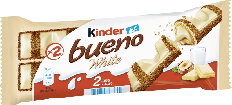Ferrero Bueno pour enfants, boîte de 2, blanc, 39 g