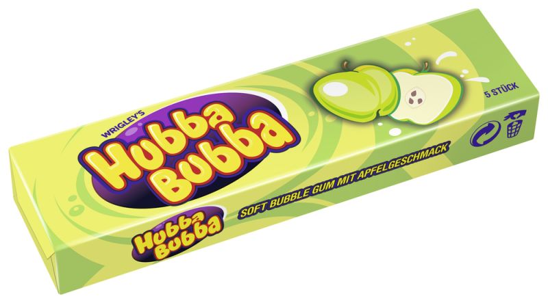 Wr Hubba Bubba Apfel 35g