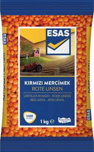 ESAS Rote Linsen (Kirmizi Mercimek) 1kg