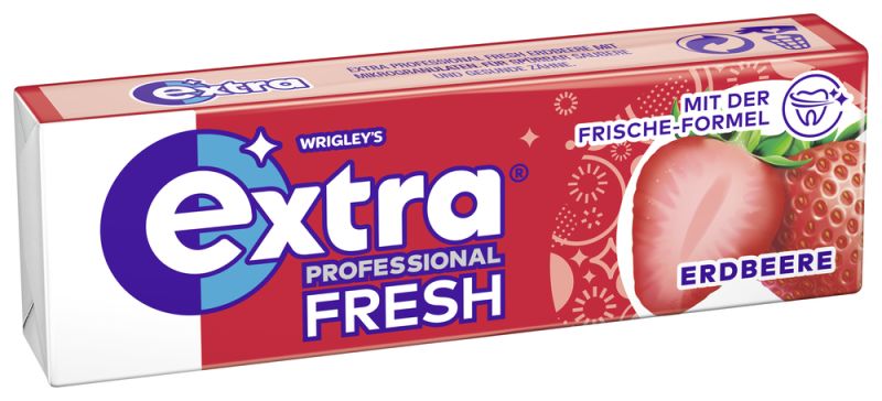 Wr Extra Prof. Single 10er.Pg.Fresh Erdbeere