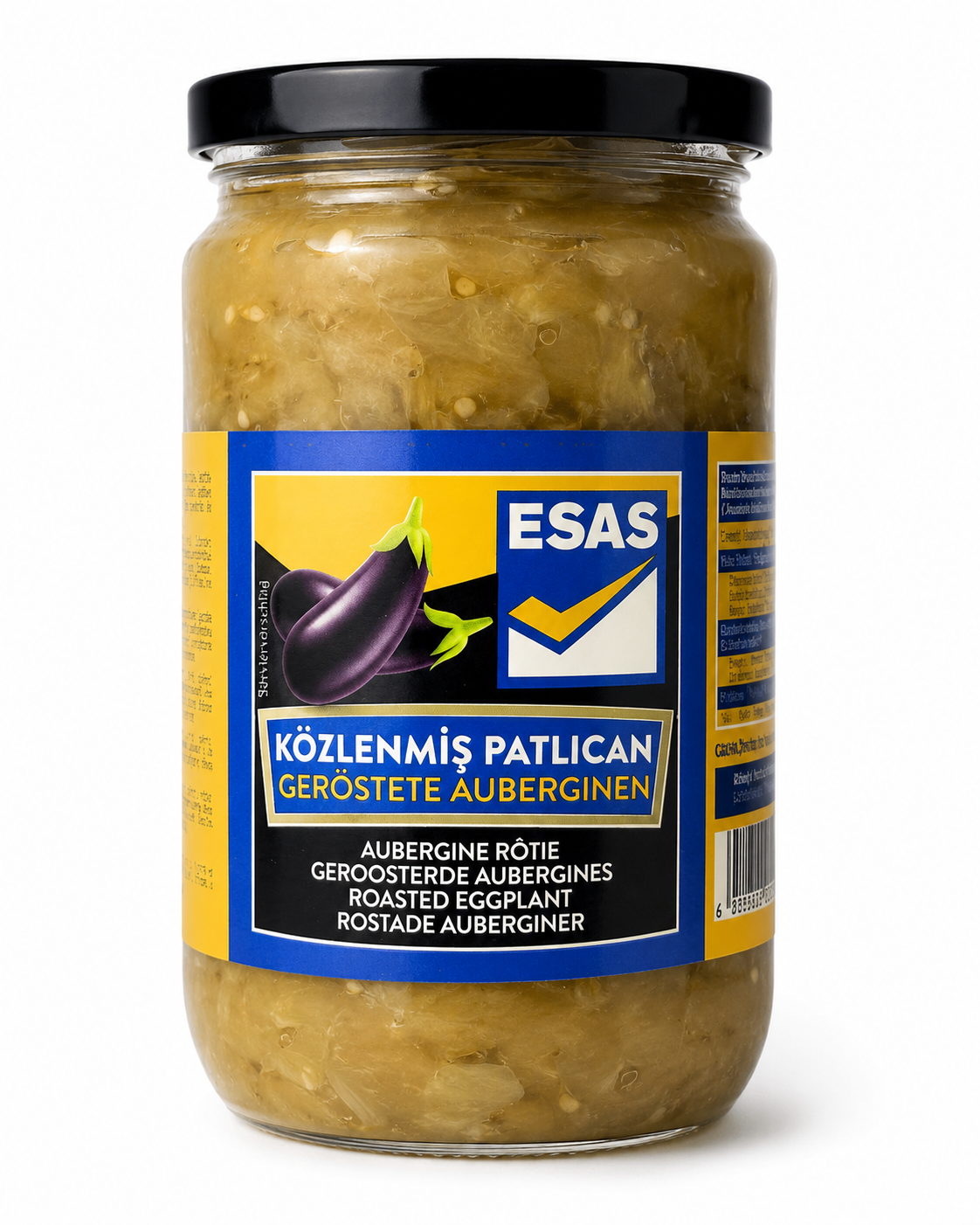 Esas Közlenmis  Patlican ( geröste Auberginen) 650g