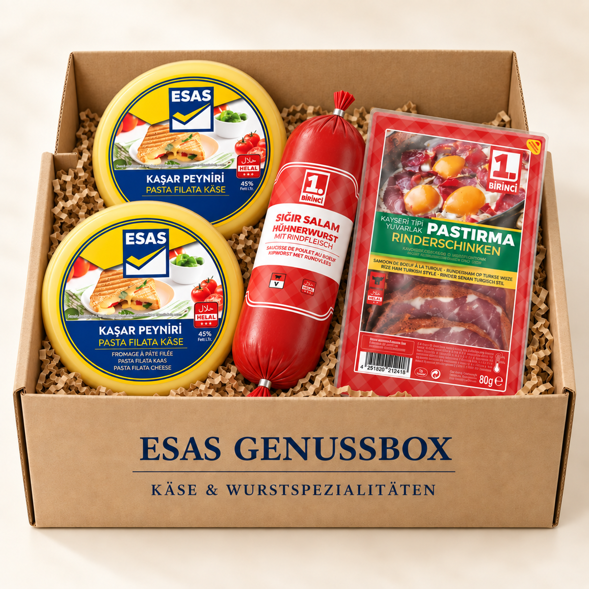 ESAS Genussbox – Käse & Wurstspezialitäten
