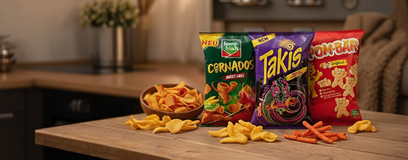 Chips, Snacks und salziges dauerhaft im Angebot - Finde dein passendes Produkt auf 24-7en