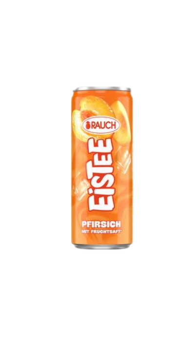 Rauch Eistee Pfirsich 0,33l Dose