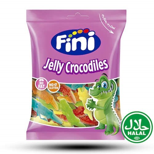 Fini Jelly Crocodiles Halal 75g