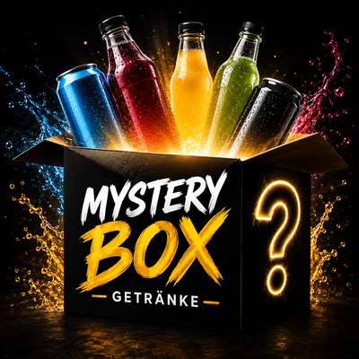 Getränke Mystery Box – Verschiedene Sorten Überraschungspaket