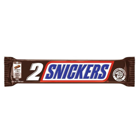 Snickers 2-Pack kaufen | 80g Doppelriegel mit Erdnuss & Karamell