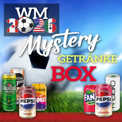WM Getränke Mystery Box – Verschiedene Sorten Überraschungspaket